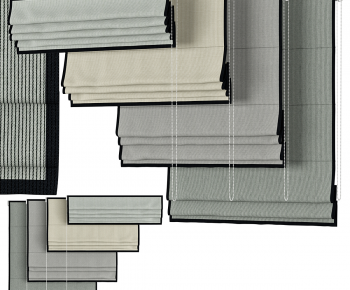 Modern Folding Curtain-ID:517642973