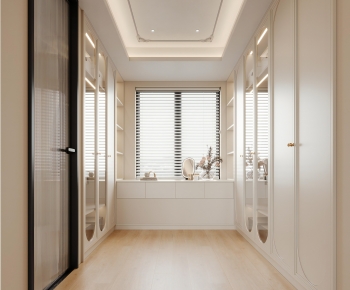 Modern Clothes Storage Area-ID:632071023
