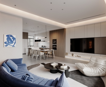 Modern A Living Room-ID:194926989