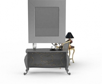 European Style Side Cabinet-ID:583779889