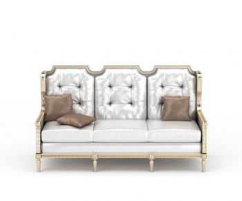 European Style Three-seat Sofa-ID:707561971
