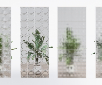 Modern Glass Screen Partition-ID:707299957