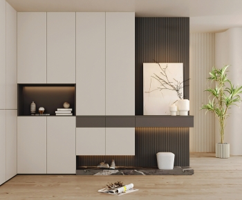 Modern Shoe Cabinet-ID:363065961