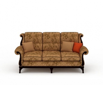 European Style Three-seat Sofa-ID:993973973