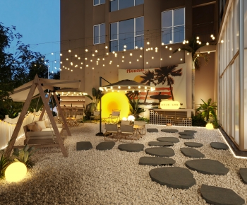 Modern Courtyard/landscape-ID:872385031