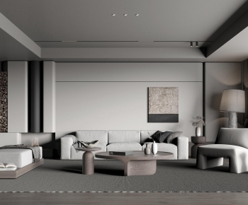 Modern A Living Room-ID:936295997