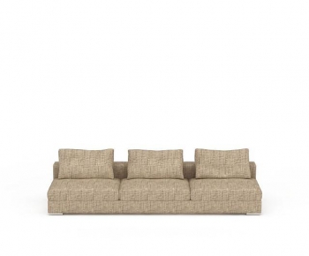 Modern Three-seat Sofa-ID:619312057