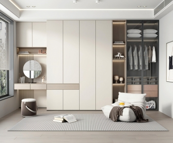 Modern Clothes Storage Area-ID:865789893