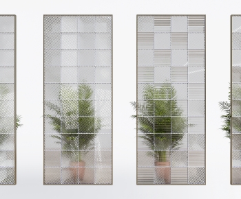 Modern Glass Screen Partition-ID:716527943