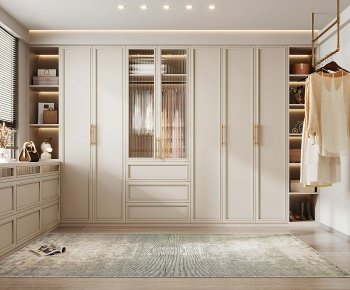 Modern Clothes Storage Area-ID:867919984