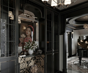 European Style Wine Cabinet-ID:416910896