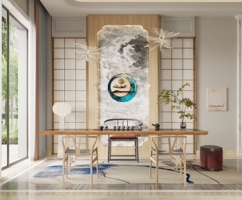 New Chinese Style Tea House-ID:876827967