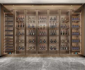 Modern Wine Cabinet-ID:460290911