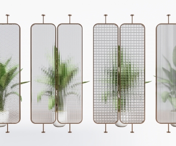 Modern Glass Screen Partition-ID:376535895