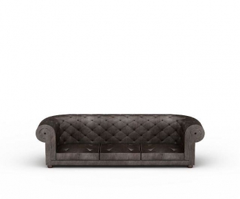 European Style Three-seat Sofa-ID:369360924