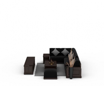 European Style Sofa Combination-ID:671863082
