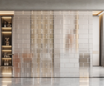 Modern Glass Screen Partition-ID:873980597