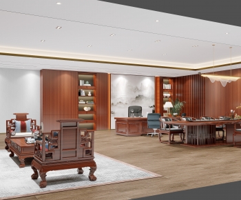 Chinese Style Manager's Office-ID:679405939