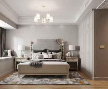 American Style Bedroom-ID:416536095