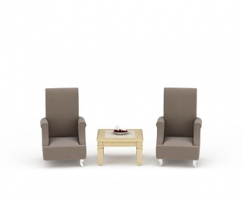 Simple European Style Single Sofa-ID:985870446