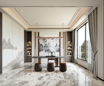 New Chinese Style Tea House-ID:809298993