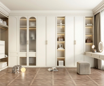 French Style Clothes Storage Area-ID:840303906