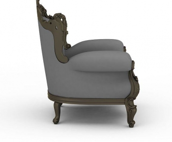 European Style Single Sofa-ID:693844084