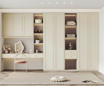 Modern Clothes Storage Area-ID:289679058