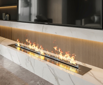 Modern Electronic Fireplace-ID:803704024