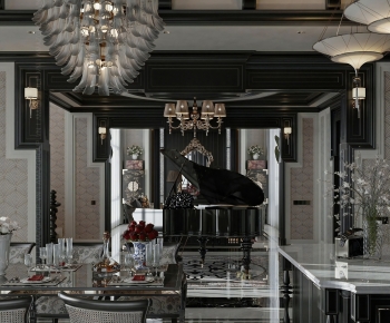 European Style Dining Room-ID:622874021