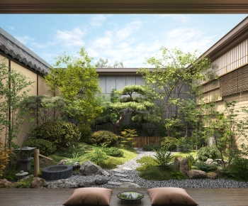 New Chinese Style Courtyard/landscape-ID:465125081