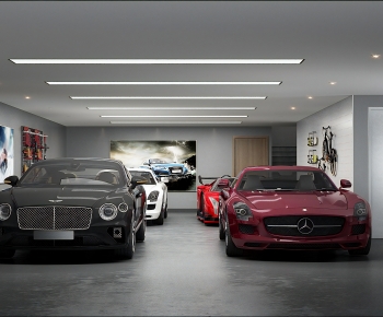 Modern Underground Garage-ID:394573936