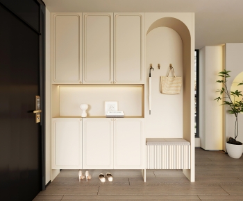 French Style Shoe Cabinet-ID:940464974