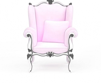 European Style Single Sofa-ID:504625084