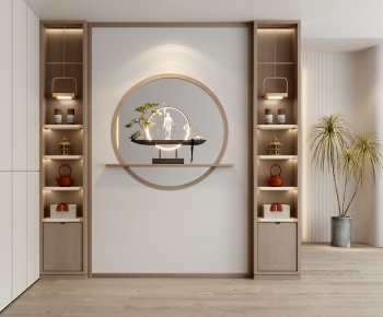 New Chinese Style Hallway-ID:769135007