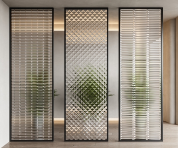 Modern Glass Screen Partition-ID:579058891