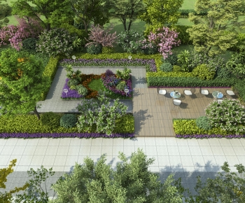 Modern Park Landscape-ID:424546009