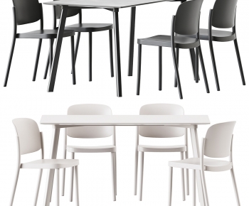 Modern Dining Table And Chairs-ID:816508052