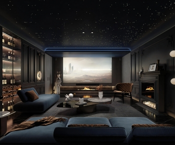 Modern Audiovisual Room-ID:812397969