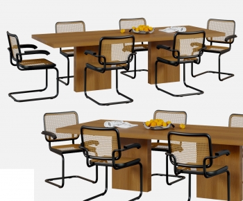 Modern Dining Table And Chairs-ID:196337947