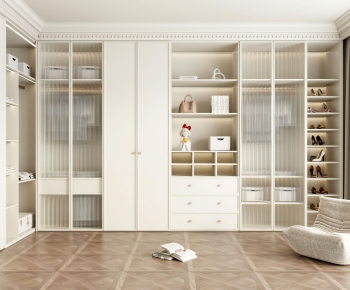 French Style Clothes Storage Area-ID:946590997