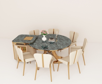 Modern Dining Table And Chairs-ID:770459899