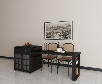 French Style Dining Table And Chairs-ID:482985976