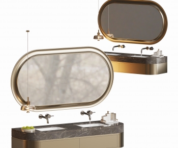 Modern Bathroom Cabinet-ID:338634979