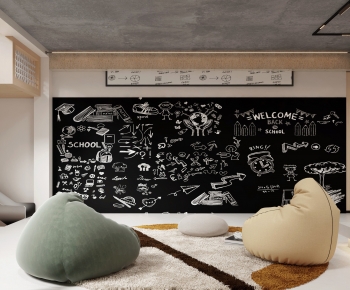 Modern A Living Room-ID:681926972