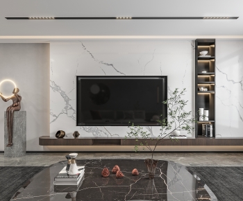 Modern A Living Room-ID:271795039