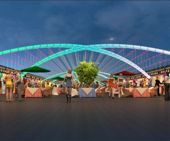 Modern Commercial Street-ID:251688969