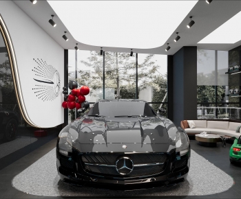 Modern Automobile 4S Shop-ID:567343008