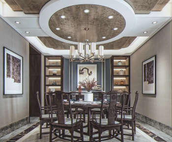 New Chinese Style Dining Room-ID:634160068