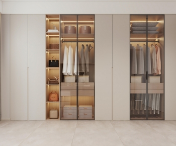 Modern Clothes Storage Area-ID:939234022